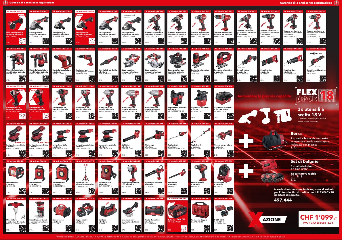 FLEX PACK 10/2026